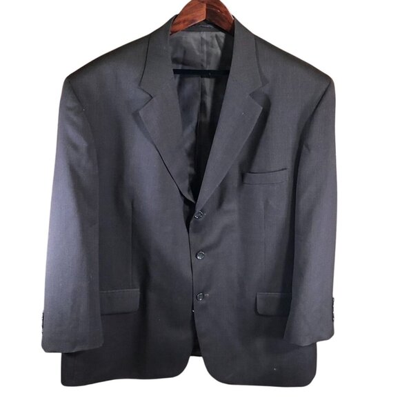 Daniel Gray Trio Other - Daniel Gray Trio Mens Brown Blazer 50R Wool